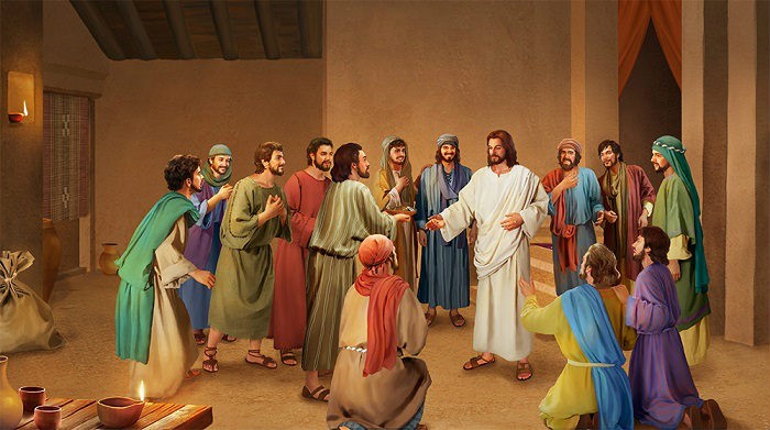 Jesus Appears to the Disciples in the Upper Room